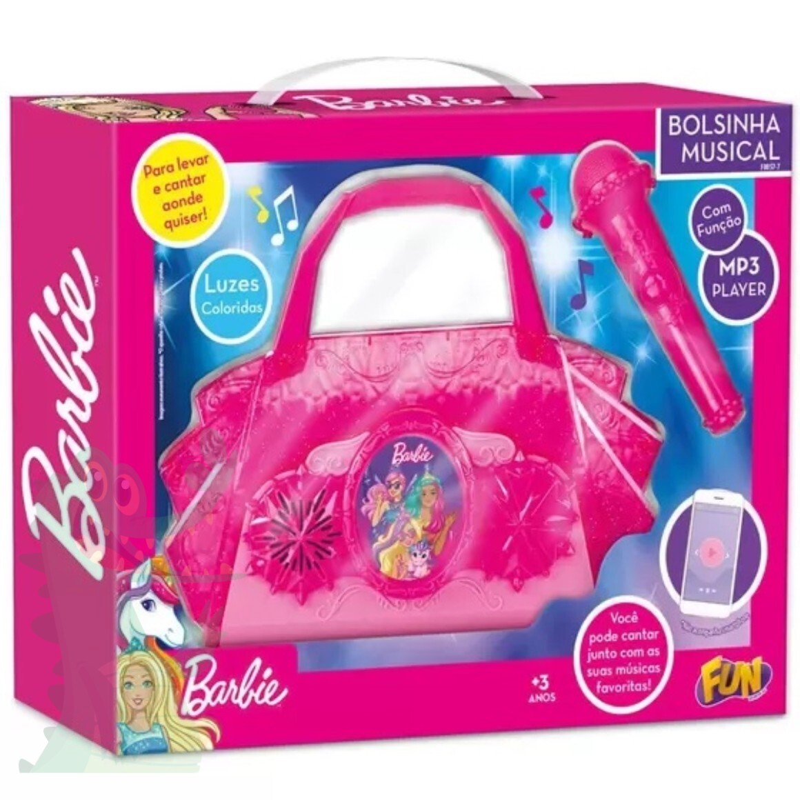 Roupas Barbie Crochê + Bolsa  Brinquedo Barbie Nunca Usado