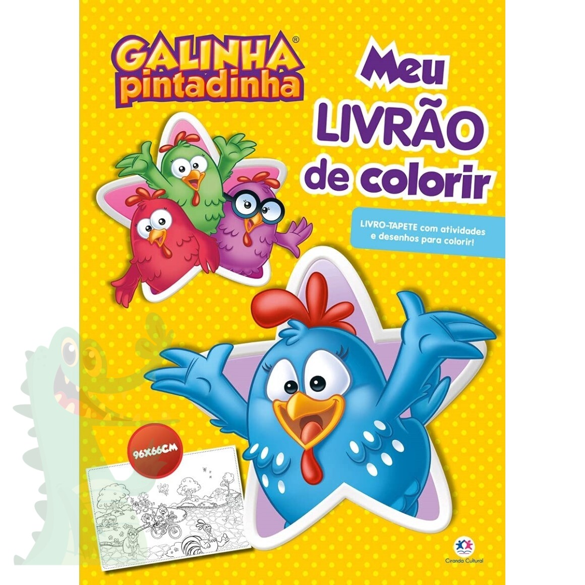 COMO PINTAR GALINHA PINTADINHA 4 Desenhos divertidos colorir