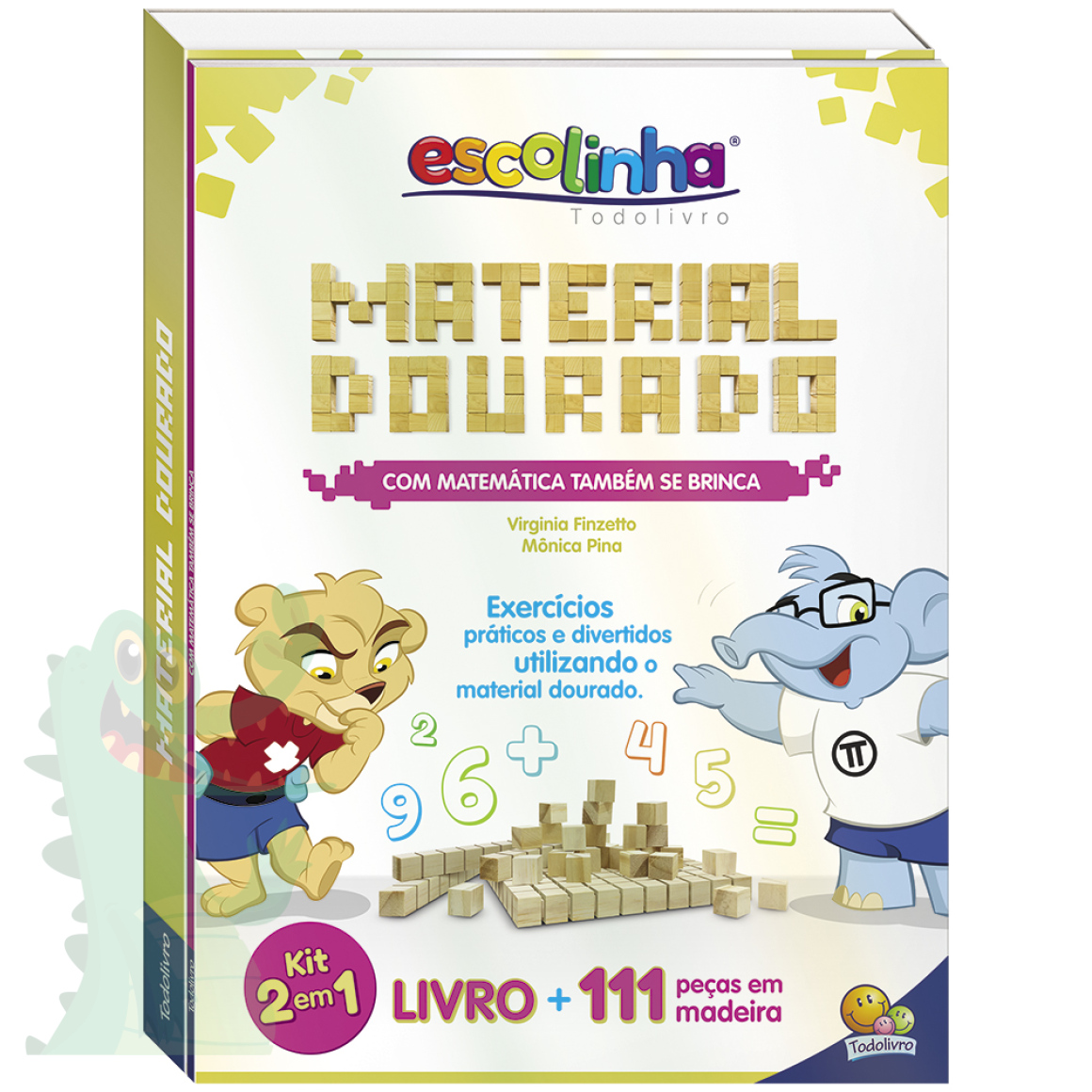 Jogo Pedagógico Para Crianças 100 Peças Tabuleiro Educativo Método  Montessori De Madeira