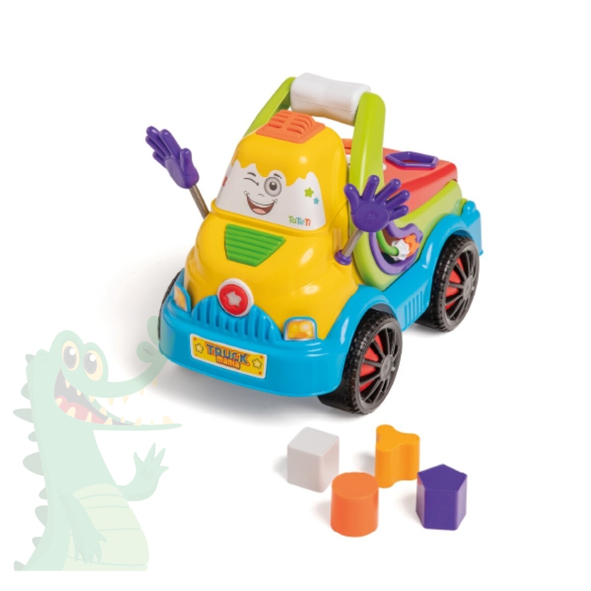 Caminhão Brinquedo Realista Carreta + 2 Carros Lindo Presente em