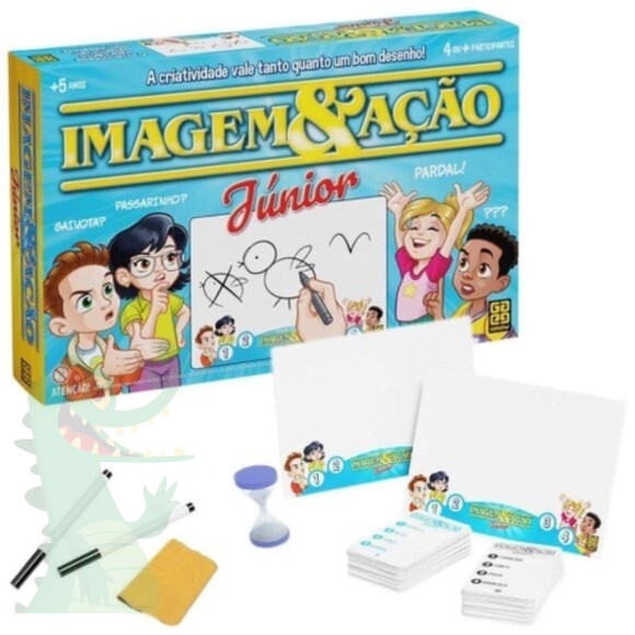 Jogo Imagem&ação 1 - Desenhe Rápido E Passe A Palavra